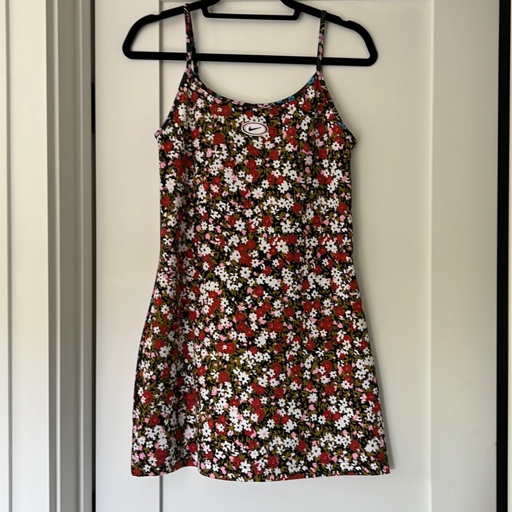 NIKE floral athletic dress